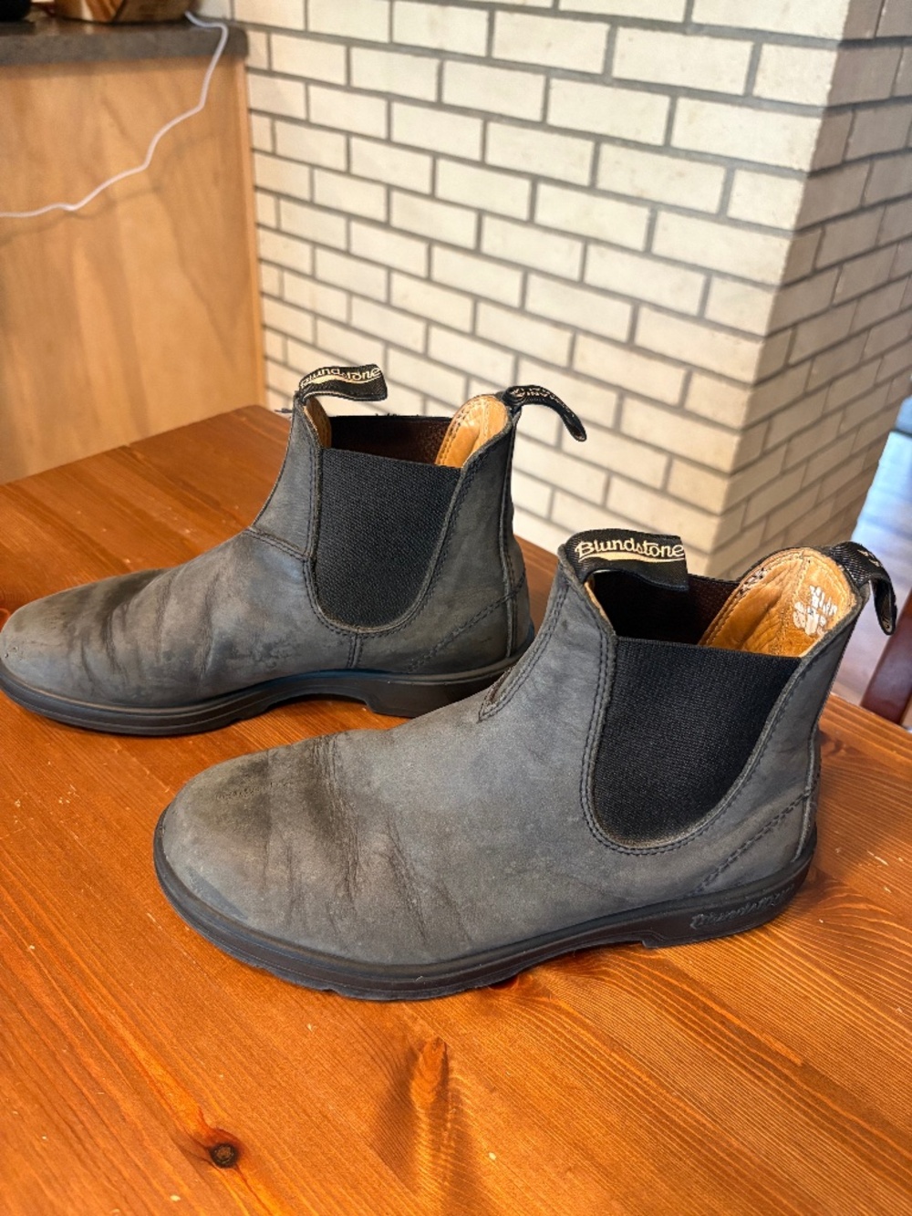 Blundstone Classic Chelsea Boots Rustic Black 9